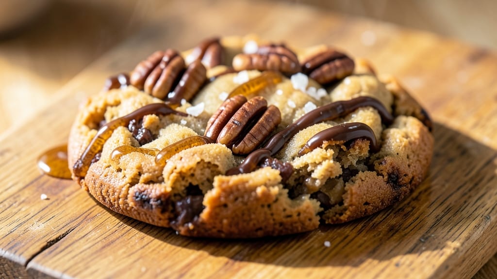 Biscoff Chunky Cookie Recipe: Cold Butter Swirls for Sandpaper Crunch