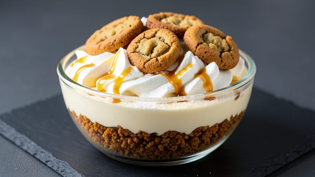 Biscoff Cookie Trifle Recipe: Layered Vanilla Bean Crunch and Creamy Cheesecake Bliss
