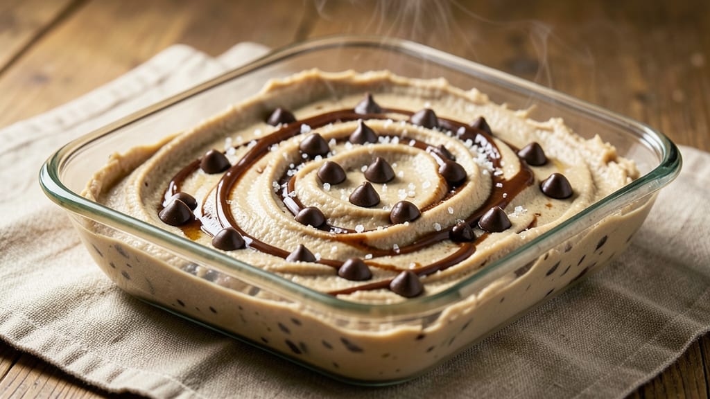 Chocolate Chip Cookie Dough Recipe No Butter: Creamy Vanilla Swirls and Nutty Crunch