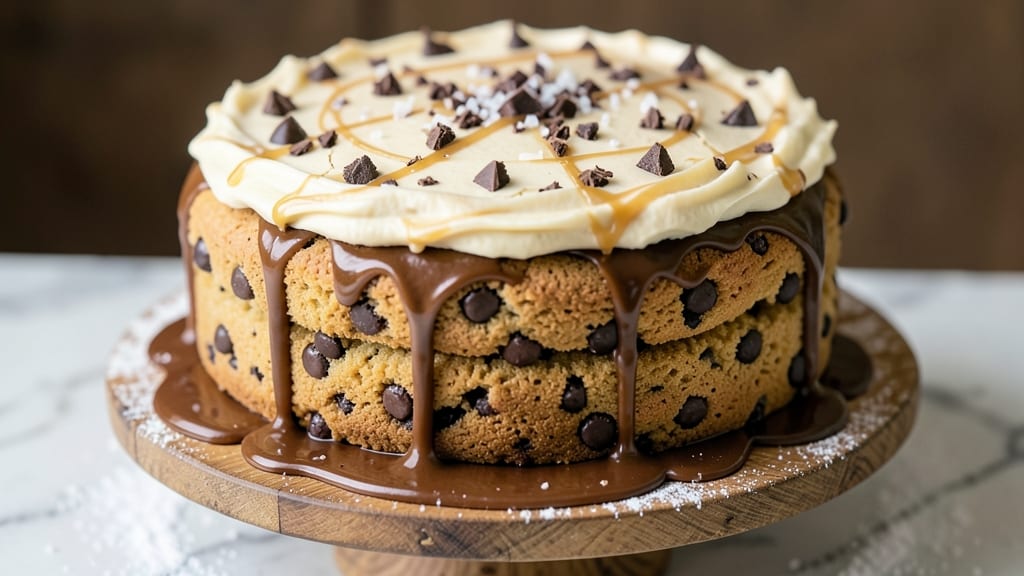 Chocolate Chip Cookie Cake Icing Recipe: Frosting That Stays Piped and Melts Like Magic