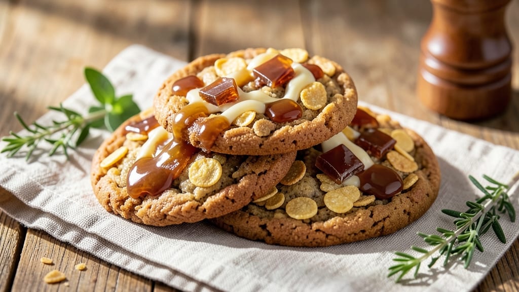 Brown Butter Toffee Cornflake Cookie Recipe: Nutty-Caramel Crunch in Every Bite