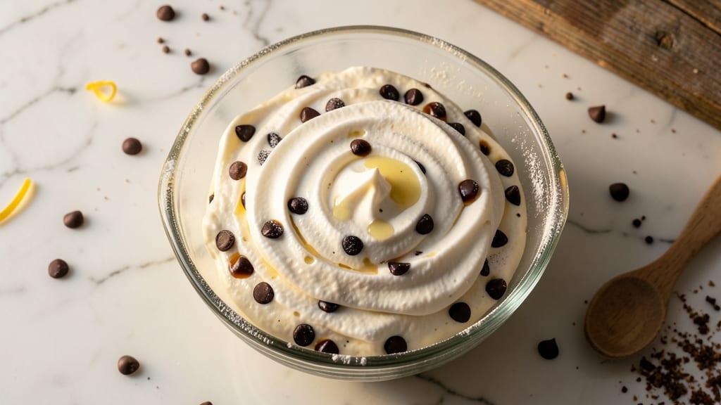 Chocolate Chip Cookie Frosting Recipe: Buttery Vanilla Swirls That Stay Piped High