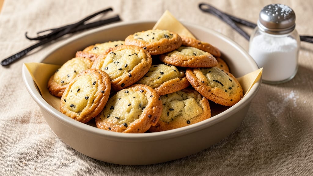 Vanilla Bean Paste Cookie Recipe: Foil-Sealed Crunch With Fragrant Swirls