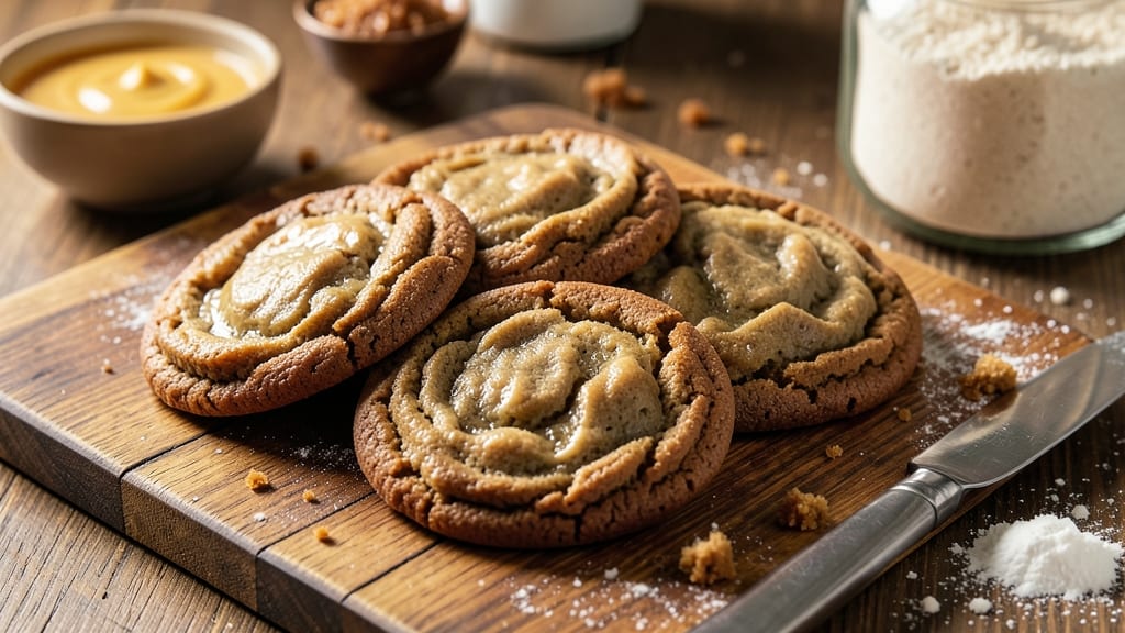 Quick Vegan Cookie Recipe: Flaky Crust and Fudgy Centers in 15 Minutes