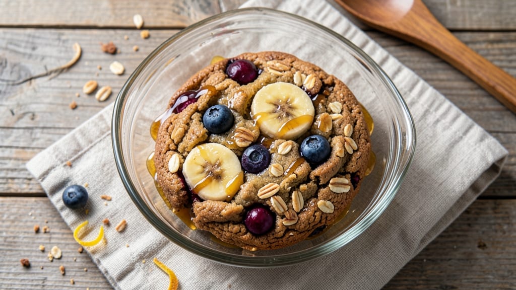 Banana Blueberry Oatmeal Breakfast Cookie Recipe: No-Bake Bites With Nutty Oats and Bursting Berries