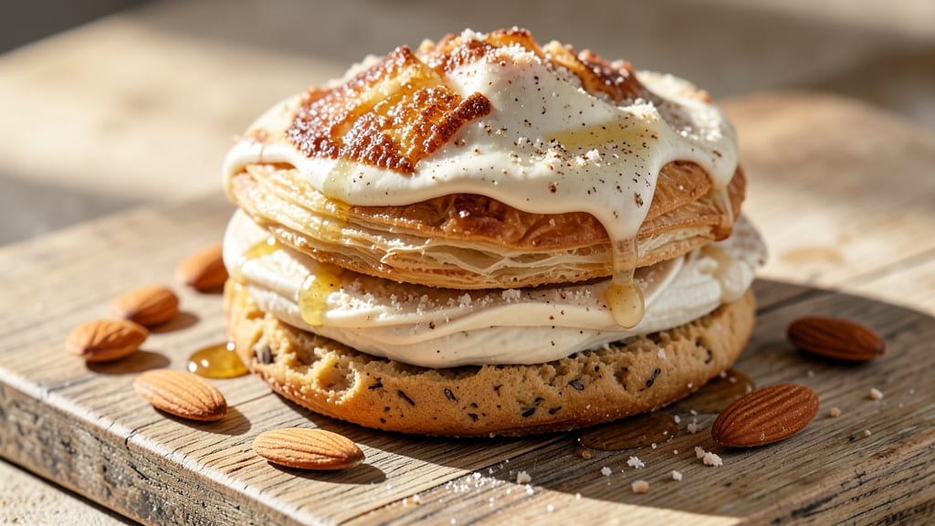 Brooki Bakehouse Almond Croissant Cookie Recipe: Layered Vanilla Bean and Nutty Crunch