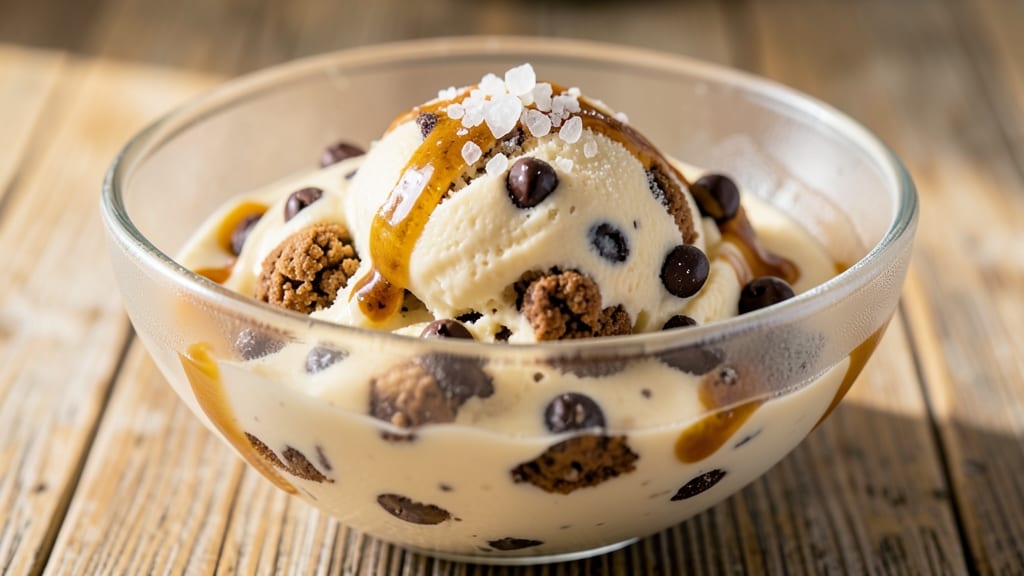 Chocolate Chip Cookie Dough Ice Cream Cuisinart Recipe: Creamy Swirls With Cookie Dough Chunks