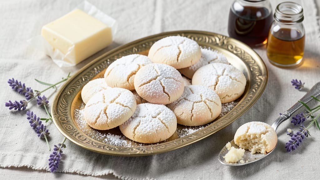 Sweet Rice Flour Cookie Recipe: Crunchy Sandpaper Texture With Vanilla Infusion