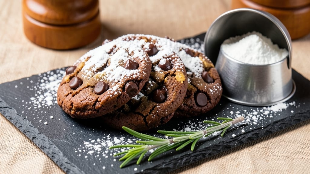 Chocolate Cake Cookie Recipe with Powdered Sugar: Double-Layered Crunch and Dusty Sweetness