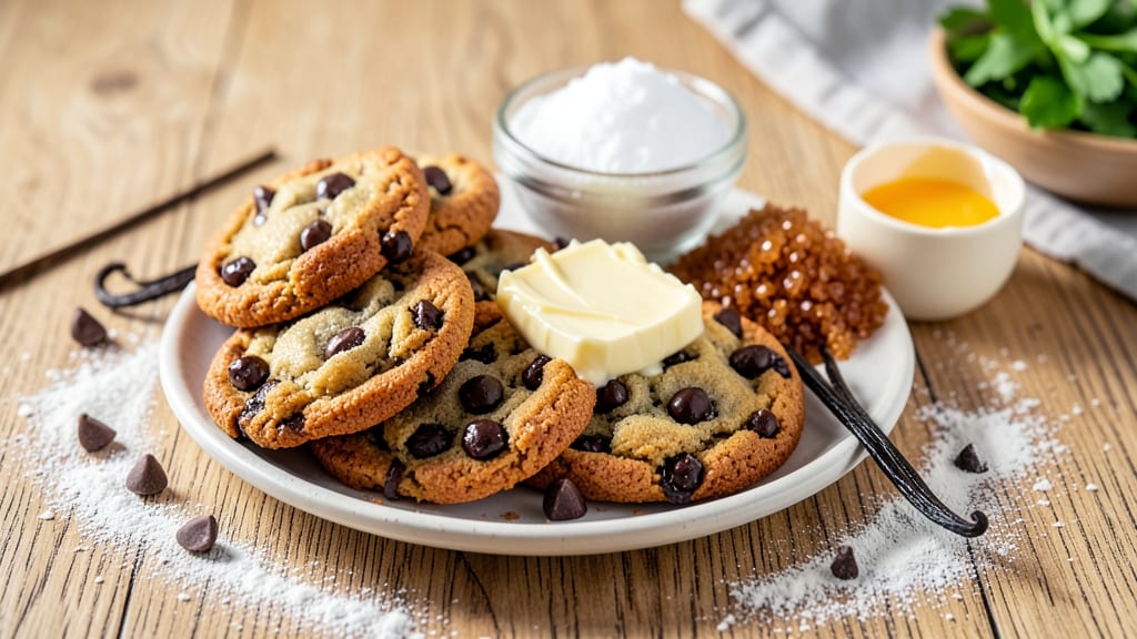 Choc Chip Cookie Recipe Uk: Buttery Crunch With Warm Vanilla Streaks