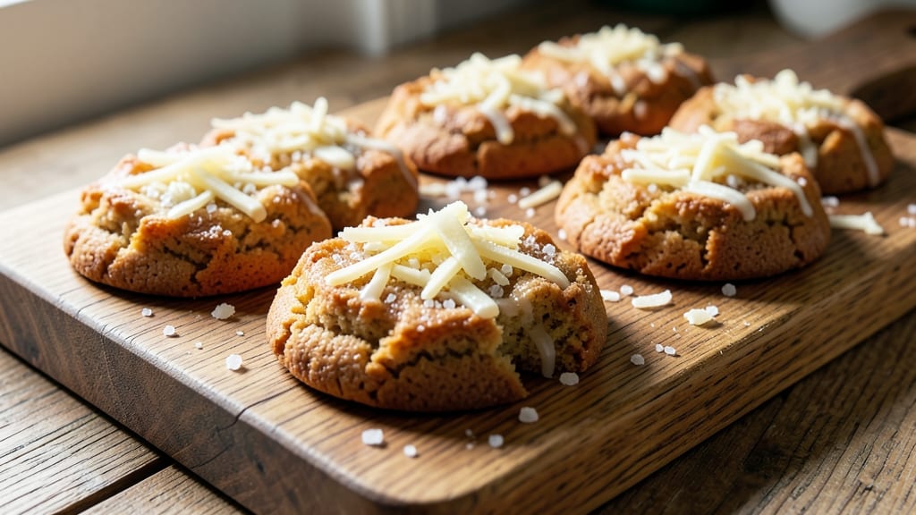 Cheddar Shortbread Cookie Recipe: Sharp Cheese Crunch With Buttery Vanilla Layers