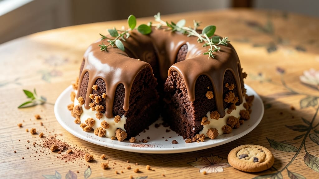 Biscoff Cookie Bundt Cake Recipe: Chocolatey Swirls and Buttery Crunch in One Bite