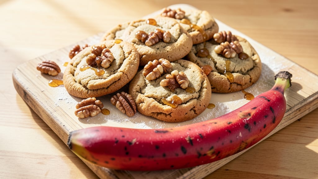 1 Banana Cookie Recipe: Single-Ingredient Magic With Nutty Crunch