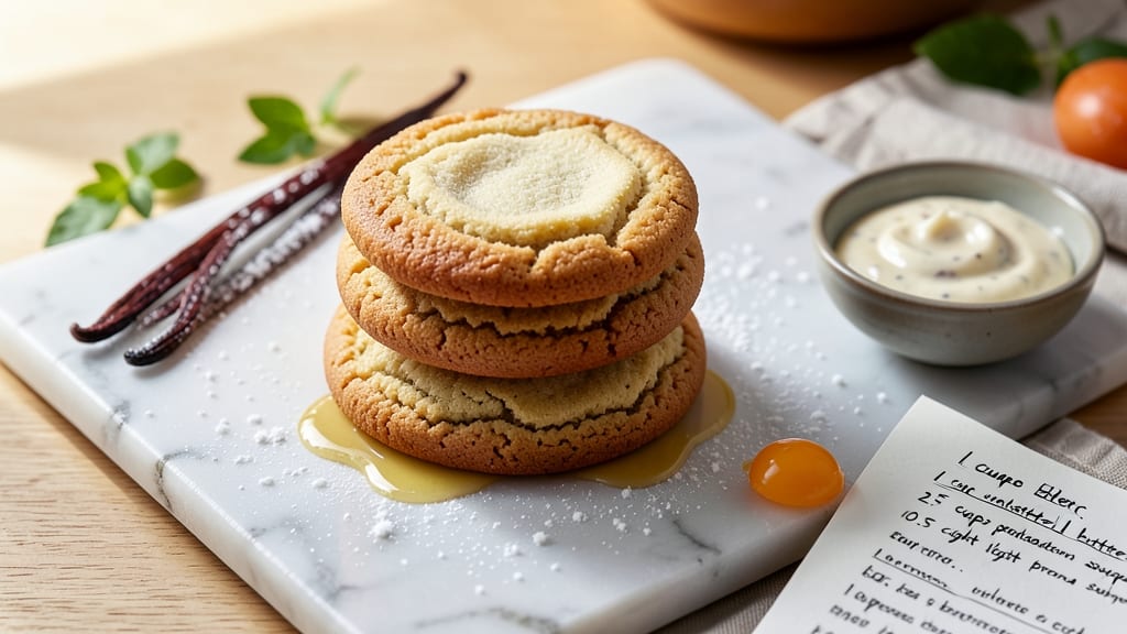 Bakery Quality Sugar Cookie Recipe: Sandpaper Crunch With Vanilla Bean Streaks