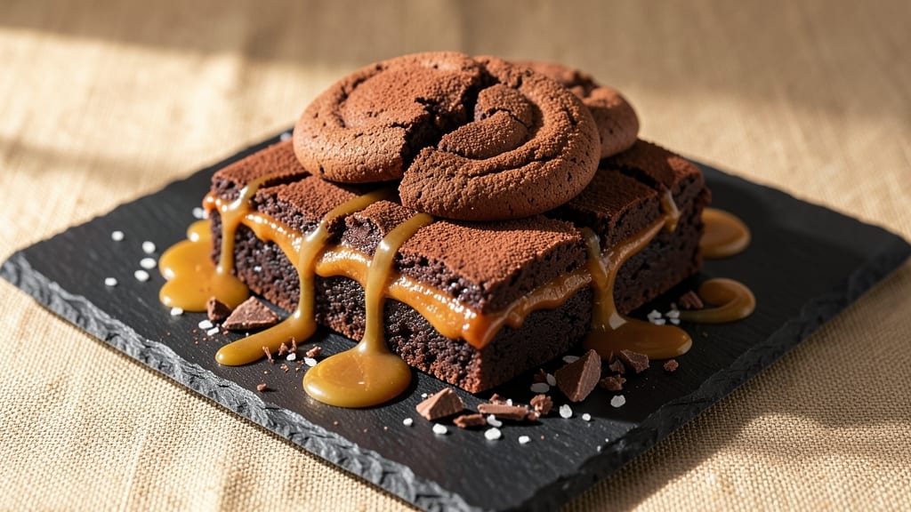 Chocolate Brownie Fudge Cookie Recipe: Triple-Layered Crunch, Fudgy Core, and Melty Streaks