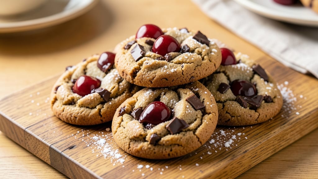 Cherry Chocolate Kiss Cookie Recipe: Tart Cherries and Rich Chocolate in One Bite