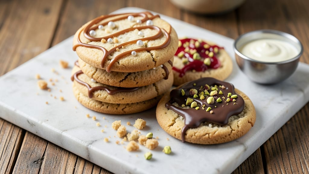 Semi-Sweet Designs Sugar Cookie Recipe: Vanilla Bean Swirls and Sandpaper Crunch