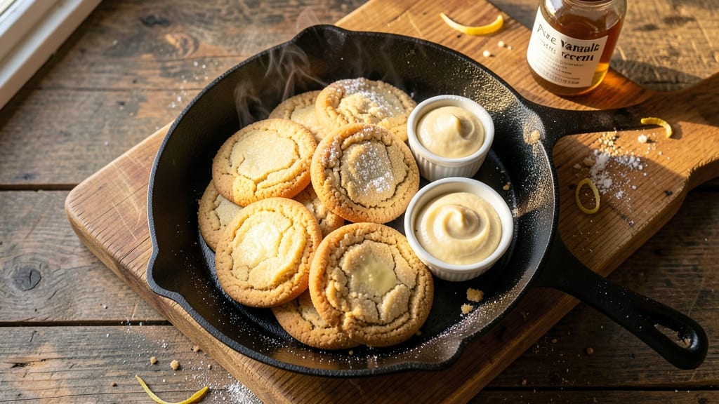 Cast Iron Skillet Sugar Cookie Recipe: Buttery Swirls and Caramelized Edges