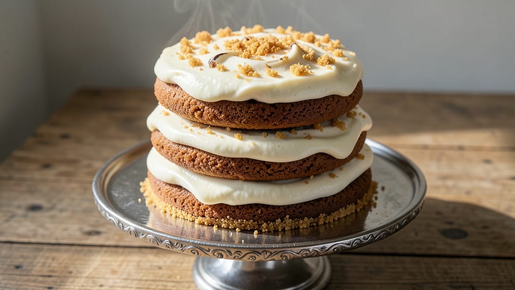 Berger Cookie Cake Recipe: Sandpaper Crunch Meets Vanilla Bean Streaks