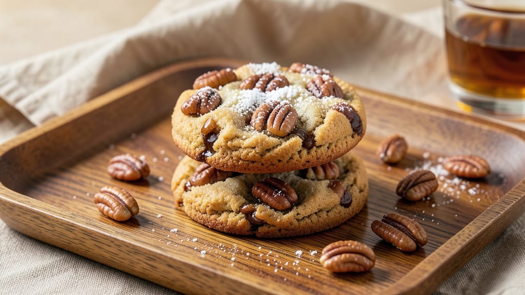 Bourbon Pecan Cookie Recipe: Warm Spiced Crunch With Caramelized Pecans