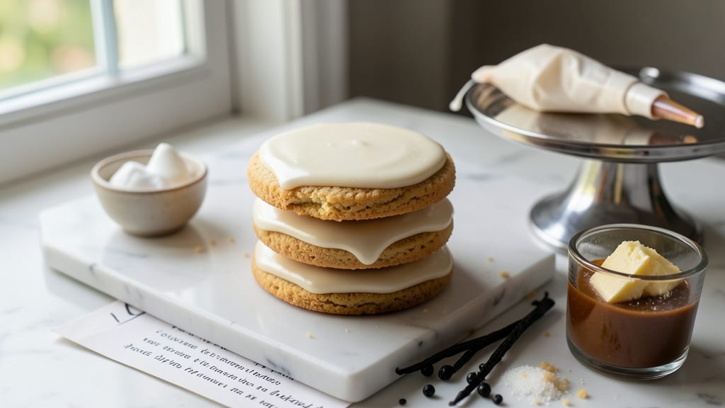 Shortbread Cookie Recipe with Royal Icing: Crispy Sandpaper Crunch and Piped Decor Magic