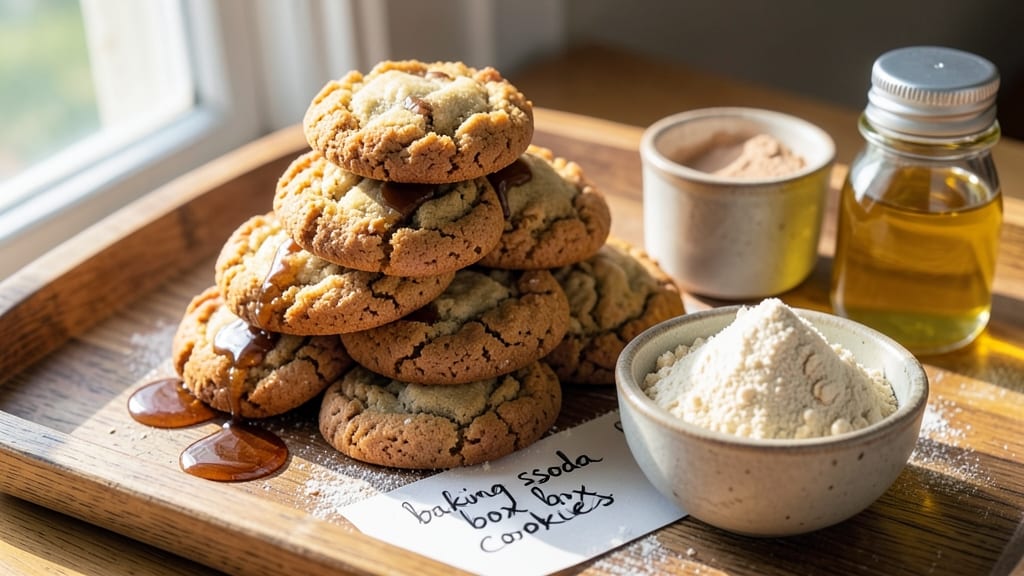 Baking Soda Box Cookie Recipe: Foil-Sealed Vanilla Streaks and Sandpaper Crunch