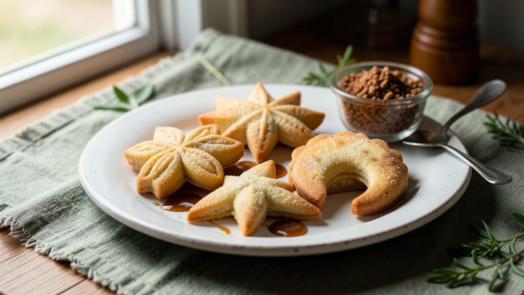 Almond Sugar Cookie Cutouts Recipe: Foil-Sealed Crunch With Vanilla Bean Streaks