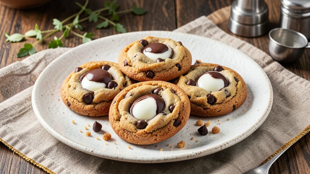 Cadbury Egg Chocolate Chip Cookie Recipe: Crunchy Sandpaper Texture With Chocolate Rivers