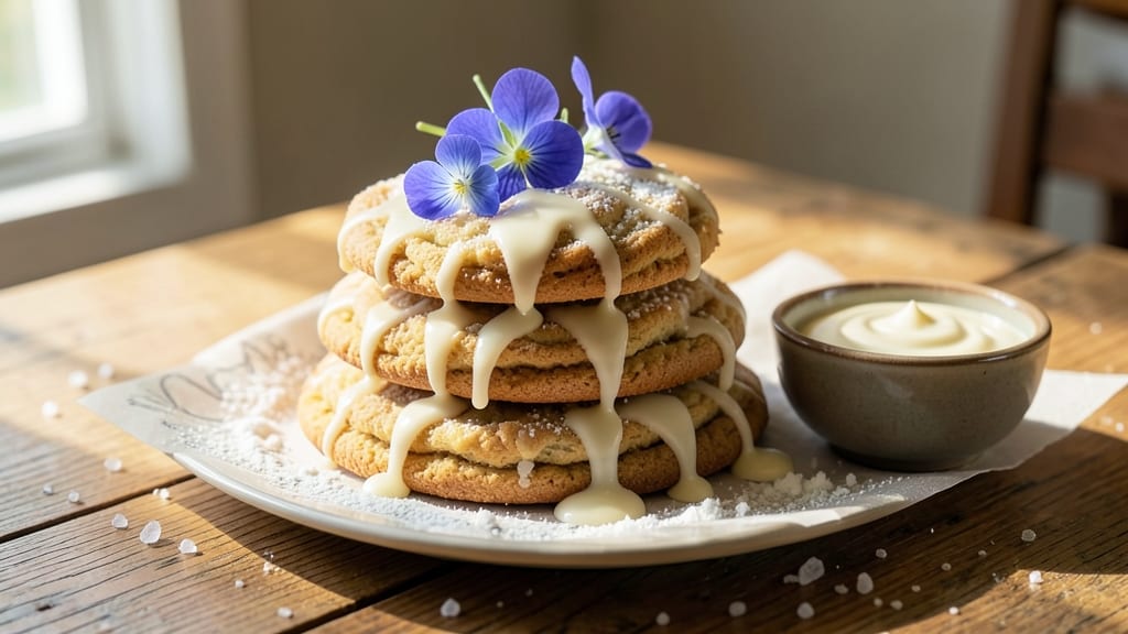 Bluebonnet Cookie Recipe: Foil-Sealed Vanilla Streaks and Buttery Crunch