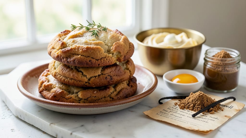 20 Minute Cookie Recipe: Sandpaper Crunch With Vanilla Bean Streaks