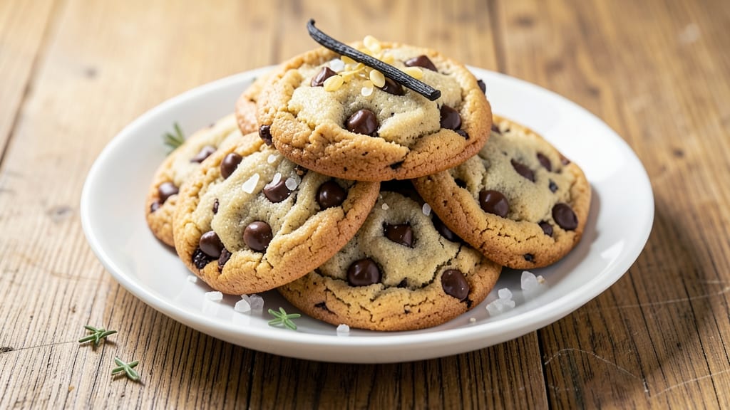 8 Chocolate Chip Cookie Recipe: Warm Vanilla Bean Streaks and Buttery Crunch