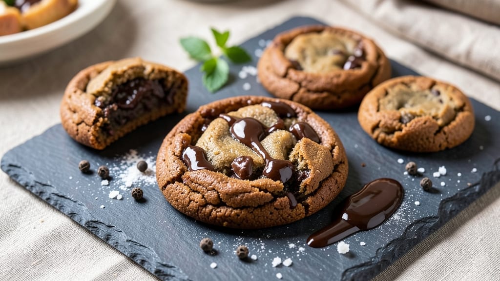 Chewy Chocolate Supreme Cookie Recipe: Fudgy Cores and Double Chocolate Rivers