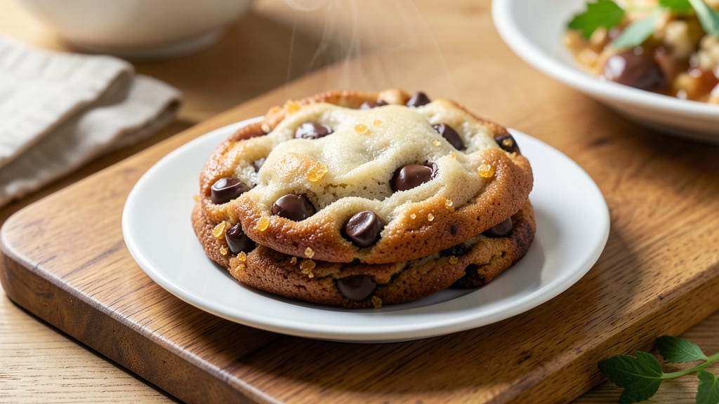1 Minute Microwave Chocolate Chip Cookie Recipe: No-Bake, Melty Magic in 60 Seconds