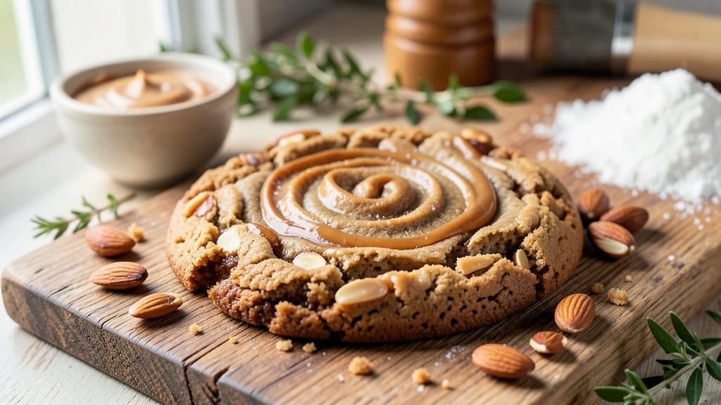 Almond Butter Crunch Cookie Recipe: Nutty Swirls and Crunchy Edges