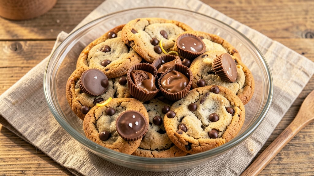 Chocolate Chip Cookie and Reese's Peanut Butter Cup Recipe: Double Chocolate-Peanut Butter Bliss in One Bite