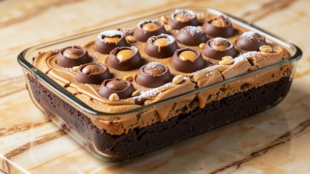 Brownie Cookie Peanut Butter Cups Recipe: Triple-Layered Indulgence in One Bite