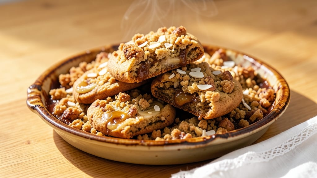 Banana Crumble Cookie Recipe: Warm Spiced Crunch With Banana Bursts