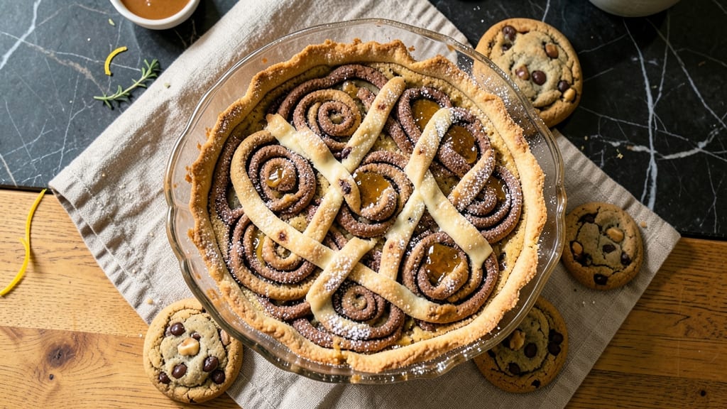 Cake Cookie Pie Recipe: Triple-Layered Dessert in One Bite