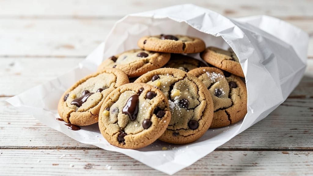 Chipits Chocolate Chip Cookie Recipe on Bag: Foil-Sealed Crunch With Vanilla Bean Streaks