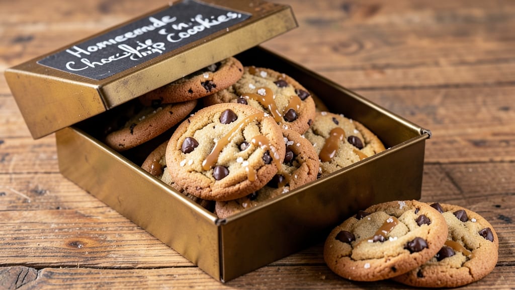 Chocolate Chip Cookie Box Recipe: Foil-Sealed Sandpaper Crunch With Vanilla Bean Streaks