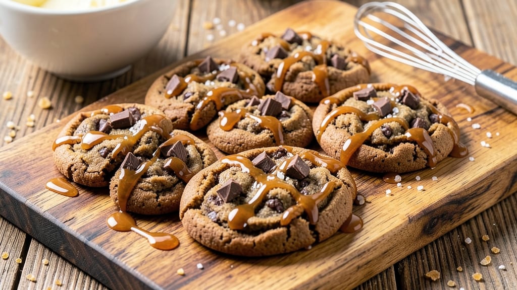 Chocolate Butterscotch Cookie Recipe: Caramelized Swirls and Crunchy Edges