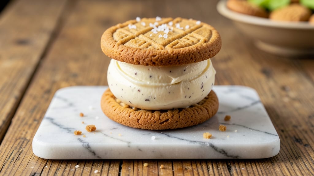 Vanilla Cookie Ice Cream Sandwiches Recipe: Pillowy Softness with Crunchy Edges