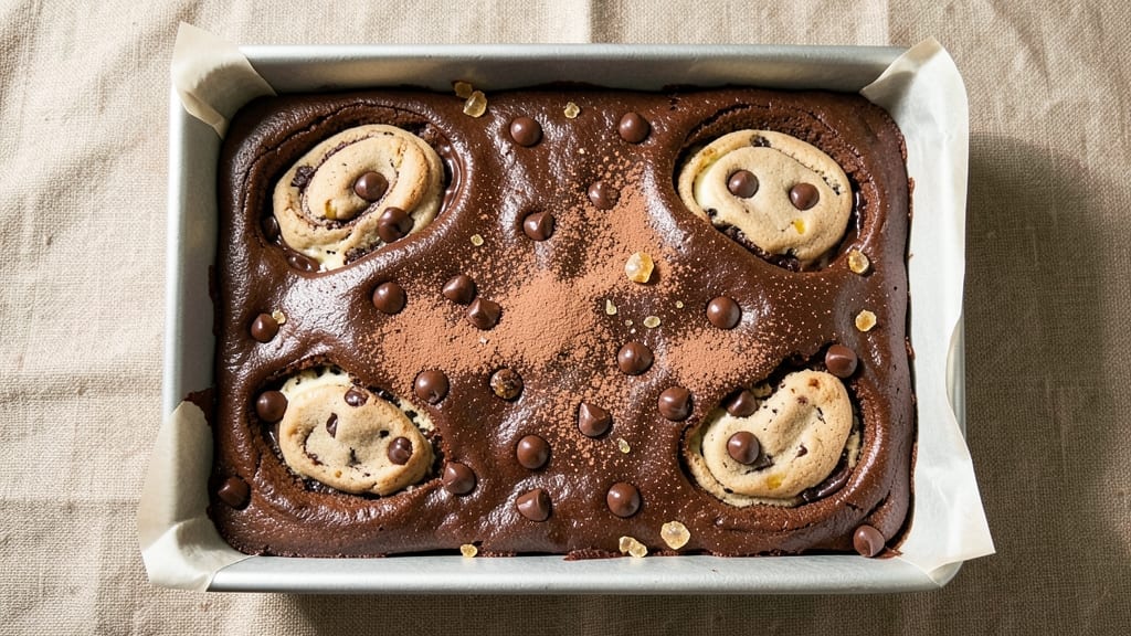 Chocolate Chip Cookie Dough Brownie Bombs Recipe: Foolproof Foil Trick for Crunchy Shells