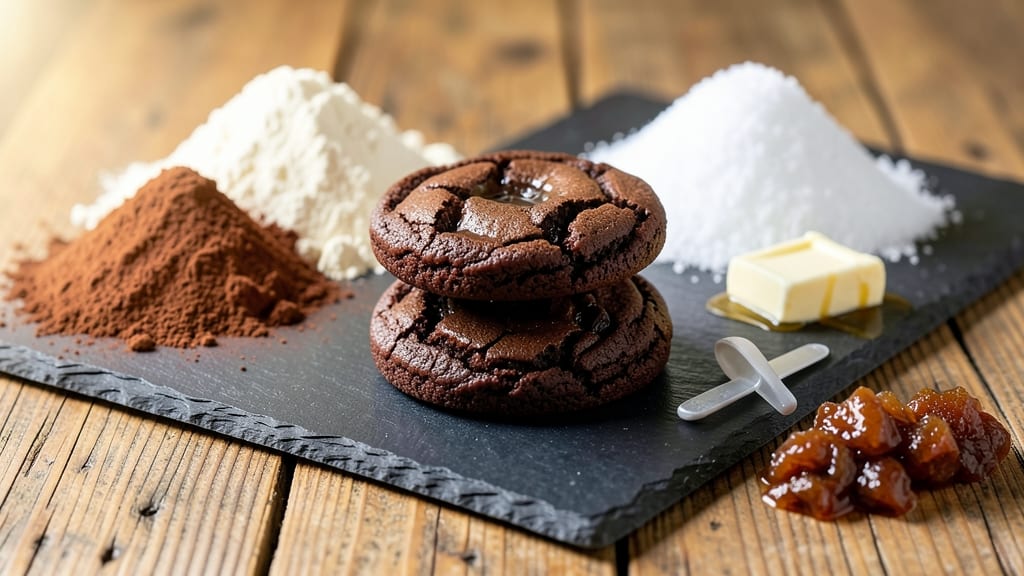 Chocolate Cake Cookie Recipe from Scratch: Double-Layered Crunch and Fudgy Core